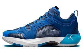 Jordan Air Jordan 37 Basketball Shoes Men's Low Top Blue DV9908-401 40.5