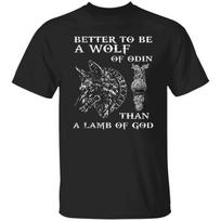 Wolf of Odin Nordic Warrior Inscription T-Shirt 100% Cotton O-Neck Summer Short Sleeve Casual Mens T-shirt Size S-3XL S juoda