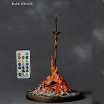 Dark Souls Veiksmo Figūrėlė Laužavietės Ugnis Šviečiantis Kardas LED APŠVIETIMAS Laužavietė UŽDEGAMA Šviečianti Statulėlė Šviečiantis Kardas Šviečiantis Modelis Žaislas