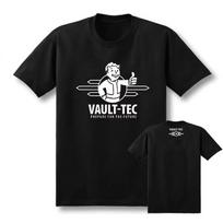 2025 New Game T-shirt Fallout 4 Fallout 4 Pipboy Vail-TEC Summer Pure Cotton Short-sleeved T-shirt Ins Y2k Tees Unisex Fashio... S įvairiaspalvis