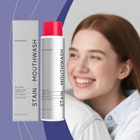 2x HOT Stain Whitening Mouthwash, Gunk Removing Mouthwash for Fresh Breath, Hydrogen Peroxide Mouthwash to Promote Whiter Teeth, Peroxide Rinse.