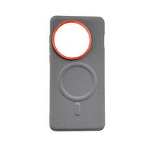 OnePlus 13 13T Magnetic Attraction Plain Leather Case for One Plus 13R Ace 5 Pro Lens Hardware Large Hole Protection Phone Cover OnePlus13