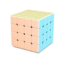 Meilong4 4x4x4 Cube Marcaron Series 4x4 Magic Cube Cartoon Color Competitive Cube
