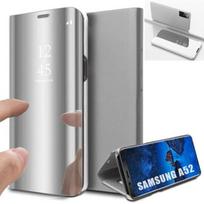 Case - BOOLING - for Samsung A52 5G - Silver - Translucent Window - Full Protection sidabras