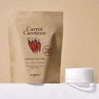 Carrot Carotene Calming Water Pads 30 Sheets (with clips and pad case)