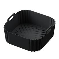 Silikoniniai oro gruobuvės įdėklai 22,5 cm nelipnūs krepšiai daugkartinio naudojimo, suderinami su Ninja AF181 AF180 AF141 AF140 ir 5-8QT oro gruobuvėmis