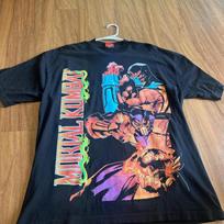 Vintage Mortal Kombat Movie Classic Black Unisex Shirt S-5XL Unisex T-Shirt M