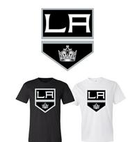 Los Angeles Kings Main Team logo shirt S-6XL Tracking!! Unisex T-Shirt M