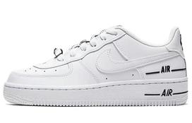 Nike Air Force 1 LV8 3 Balti Juodi GS CJ4092-100 35.5