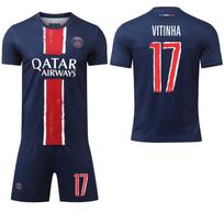 2024-25 Paris Saint-Germain (PSG) Champions League edition #14 Duhail #10 Dembélé Football Jerseys 18