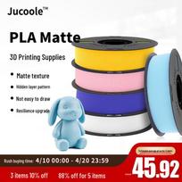 JUCOOLE PLA Matte 3D Printer Filament 1kg spalva