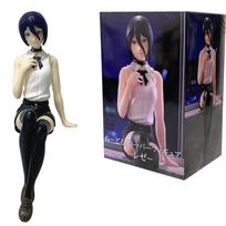 13CM REZE figūrėlė GRANDININIO PJŪKLO ŽMOGUS FILMAS REZE lankas Anime Makaronų kamštukas Figūrėlė Modelis Žaislai Dovanos Kolekcija Dekoracijos Ornamentai With box