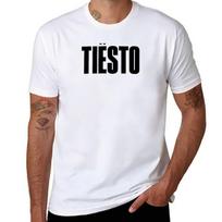 Tiesto Naujas Logotipas Marškinėliai Marškinėliai Vyrams Medvilniniai Marškinėliai Rinkinys Marškinėliai - Vyriški Vasariniai Medvilniniai Grafiniai Marškinėliai S įvairiaspalvis