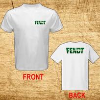 FENDT Tractor Men's White T-Shirt Tee Top Unisex S