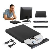 External Blu-Ray Dvd 4K 3D Usb 3.0 Bd/Cd/Dvd Drive For Windows/Mac Os/Linux