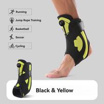 1Pcs Sport Ankle Protectors Pressurized Support Fixed Rehabilitation Adjustment Anti-Break Foot Joint Protectors Sprain Recovery 1 PAIR