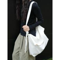 Designed Versatile, Relaxed, Large-capacity Crossbody Tote Bag balta