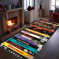 Filmo juostos rašto kilimas Kino kambarys Neslystantis medvilninis takelis Namų dekoras Kilimai 40X120CM
