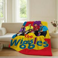 Music group The Wiggles Blanket For Sofa Office Bed Plane Travel Sleep Read Relax Camping Soft And Warm 30x40in