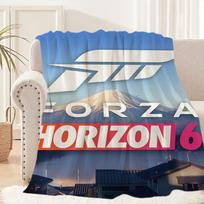 F-Forza H-Horizon 6 žaidimo pledas Pledas ant sofos kelionėms namams piknikui Flanelinis pledas gimtadienio dovana Šiltas patogus 30x40in