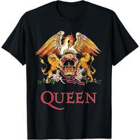 Oficialūs Queen klasikinio herbo marškinėliai(1) S juoda