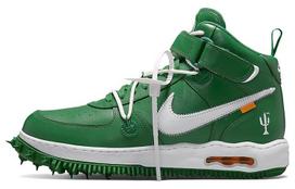 Nike X Off White Air Force 1 Mid Sp Oda 'Pine Green' DR0500-300 41