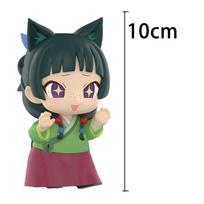 Anime Apothecary Diaries Figure Maomao action Figure pvc Model mini cute Q edition model Maomao Figurine Collection Doll Gifts 10CM black