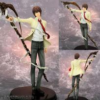 26cm Mirties užrašas Anime Yagami Light Veiksmo figūrėlė Statulėlė Figūrėlės Pvc Kolekcija Skulptūra Modelis Žaislas Lėlės Automobiliukai Ornamentas Dovana gray