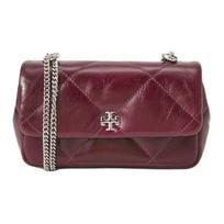 Tory Burch Kira Year Of The Horse Special Collection Logo Leather Mini Shoulder Bag Women Shoulder Bag Deep-Crimson 169327-500 Basic Set (Bag+Dust Bag)