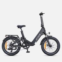 ENGWE L20 3.0 BOOST Elektrinis dviratis 250W variklis, 48V 13.5Ah baterija, 20*3.0 colių padangos, 135KM nuotolis, Greitas įkrovimas E-dviratis 48V 13.5Ah juoda