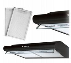 Under-Cabinet Kitchen Hood - Extractor 60 Cm Berdsen Be-10-A Black