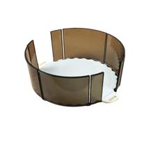 Round Uniform Cake Slicer Professional Cake Division Mold Durable Equal Portion Cake Cutter  Party 6 Grids
