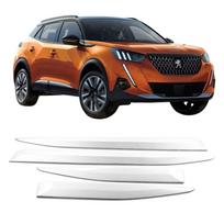Durų Šoninės Juostelės Nerūdijančio Plieno Chromuotos Peugeot 2008 Nuo 2020