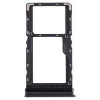 SIM kortelės dėklas + Micro SD kortelės dėklas, skirtas Xiaomi Poco X3 Pro M2102J20SG M2102J20SI juoda