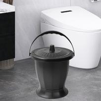 Spittoon Urinal with Lid Chamber Pot Potty Bucket for Children Female Male Kids Green Lid