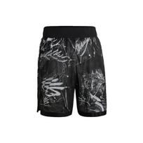 Under Armour X Bruce Lee Drakono Spaudinio Krepšinio Šortai Vyriški Apatiniai Juodi 1385307-001 M