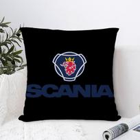 S-Scanias Logotipo Pagalvės Užvalkalas Sofos Dekoratyvinis Namų Dvipusis Spausdinimas Trumpas Pliušinis Pagalvės Užvalkalas Mesti Pagalvę Užvalkalas Dovanos 16x16Inch