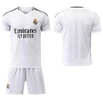 2024-25 Real Madrid namų marškinėliai #9Mbappé #7 Vinícius #8 Kroos #5 Bellingham Futbolo marškinėliai 24