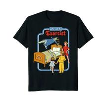 Let's Call The Exorcist Retro Games Graphic T-Shirt 100% Cotton O-Neck Summer Short Sleeve Casual Mens T-shirt Size S-3XL - M... S įvairiaspalvis