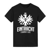 JAV dydis Plius dydis S-4XL 100% medvilnė Vasariniai vyriški marškinėliai Eintracht Frankfurt gerbėjams Laisvalaikio viršutiniai drabužiai Per dideli marškinėliai - Vyriški vasariniai medvil... S įvairiaspalvis