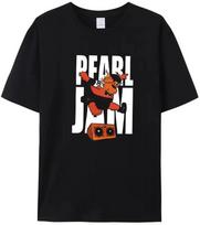 2024 Men's Summer Rock Black Pearl Jams T-Shirt Cotton Women's Youth Dark Matter World Tour Casual Cotton Short Sleeve - Men'... S įvairiaspalvis