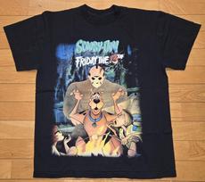 Vintage Scooby Doo Friday the 13th Mashup T-shirt All Size S to 5XL IL763 Unisex T-Shirt XXL