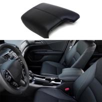 Central armrest leather-Accord 13-17 black