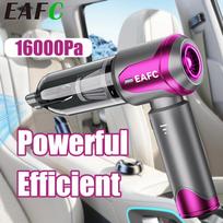 EAFC 16KPa Powerful Suction Car Vacuum Brushless Wireless Car Vacuum Handheld Vacuum Cleaner