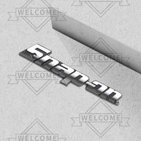 3D 20cm Stickers For Snap On Tools Box Toolbox Labeling Emblem Auto Body Letter Badge Decoration Accessories