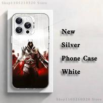 A-AssassinS Game C-Creed Phone Case For iPhone 17,16,15,14,13,12,X,8,Pro,Max,Plus,E,SE4,Air,Mini White IMD Matte iPhone13PRO