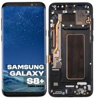 LCD ekranas + jutiklinis ekranas Samsung Galaxy S8 Plus G955 G955F Incell Juodas rėmelis