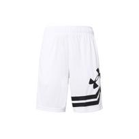 Under Armour Color Block Basketball Sports Shorts Men shorts White 1351285-100 M