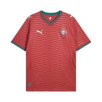 Puma FW25 Portugal Home Fan Version Moisture-Wicking V-Neck Short Sleeve Soccer Jersey Men tops 783278-01 L
