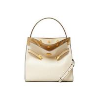 Tory Burch Lee Radziwill Odinė Rankinė Moteriškos Rankinės Kreminė 77238-122 Shopping Bag Set(Basic Set+Shopping Bag)